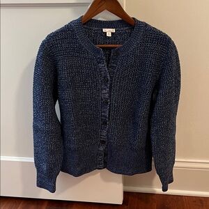 GAP Women's Navy Cardigan Sweater